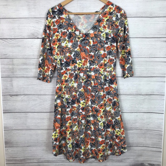 Modcloth Dresses & Skirts - Modcloth (Blue Platypus) Floral Skater Dress